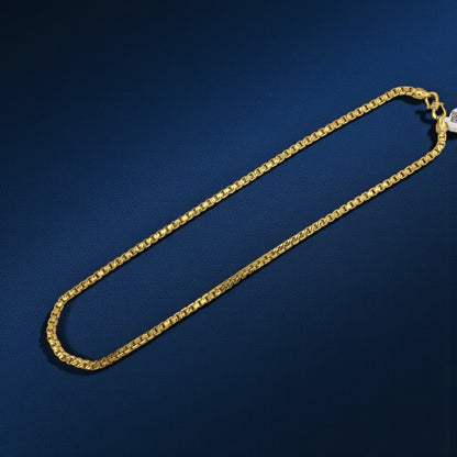 TITANIUM GRID CHAIN MEN’S 20 INCH CHAIN