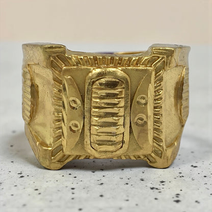 ROYAL FORTRESS SIGNET RING