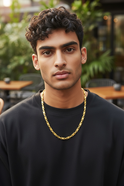 KING’S CREST GOLD 20 INCH MEN’S CHAIN