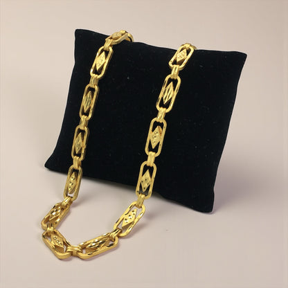 KING’S CREST GOLD 20 INCH MEN’S CHAIN