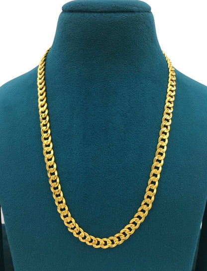 KING’S CUBAN MAJESTY GOLD 20 INCH MEN’S CHAIN