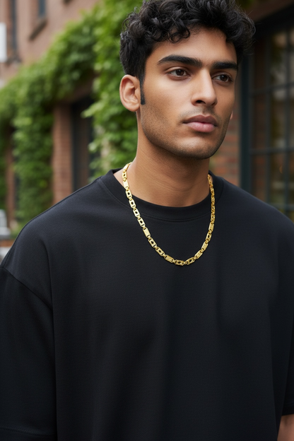 KING’S HERITAGE LINK GOLD 20 INCH MEN’S CHAIN