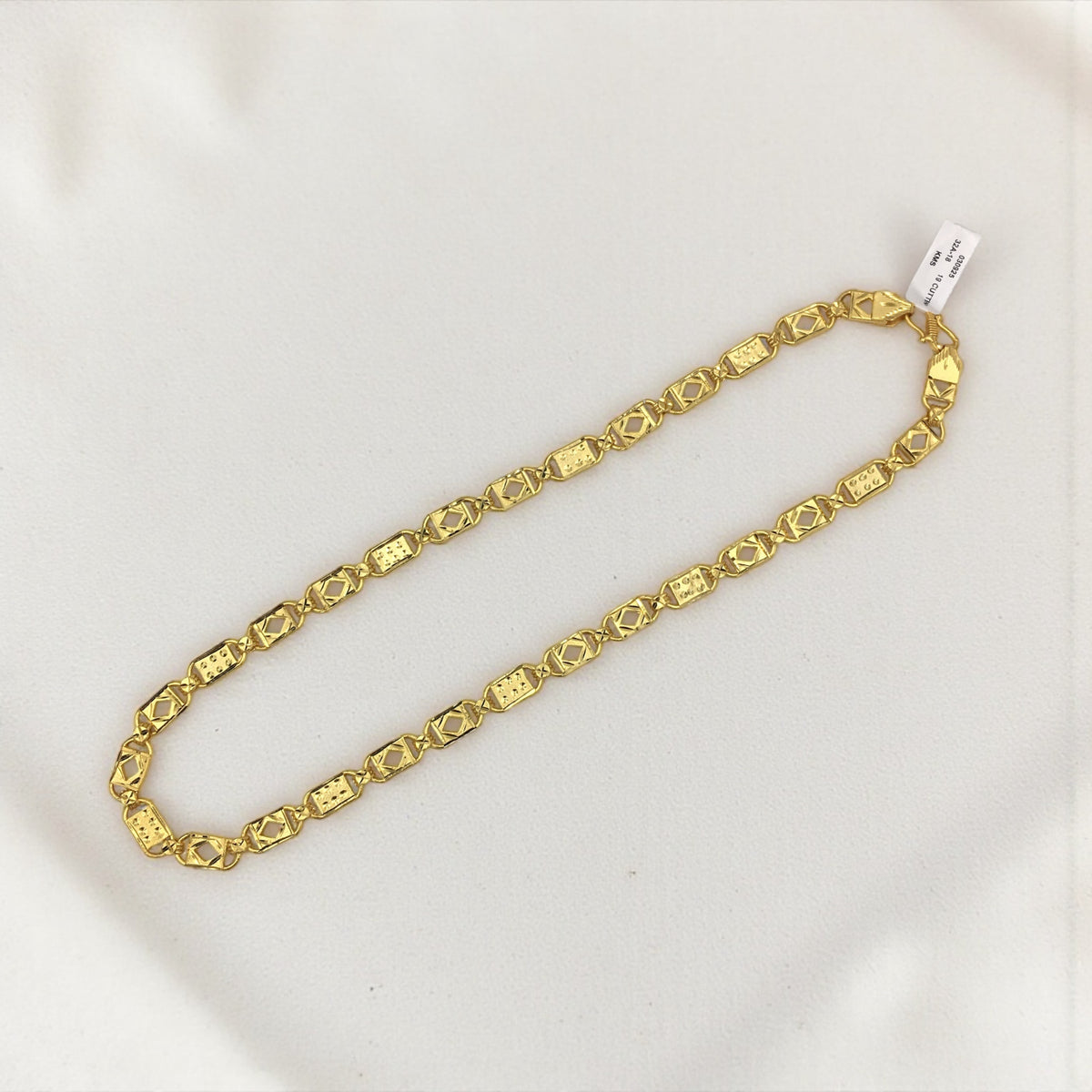 KING’S HERITAGE LINK GOLD 20 INCH MEN’S CHAIN