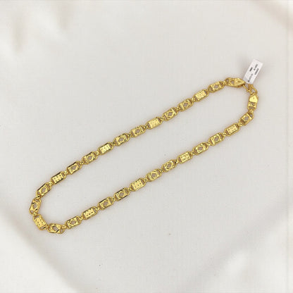 KING’S HERITAGE LINK GOLD 20 INCH MEN’S CHAIN