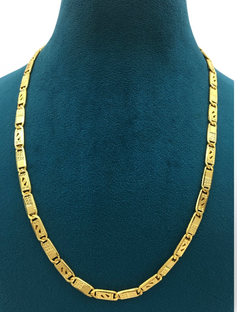 IMPERIAL MONARCH GOLD NAWABI 20 INCH MEN’S CHAIN