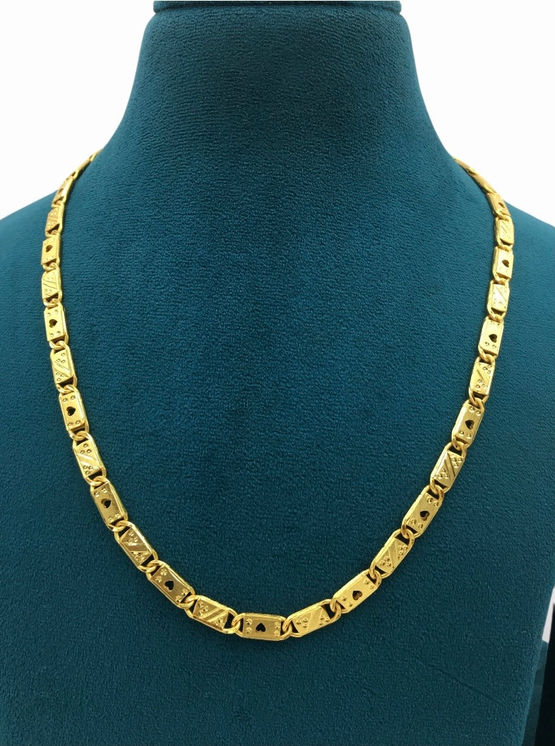 ALPHA GOLD NAWABI 20 INCH MEN’S CHAIN