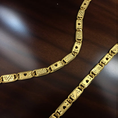 ALPHA GOLD NAWABI 20 INCH MEN’S CHAIN