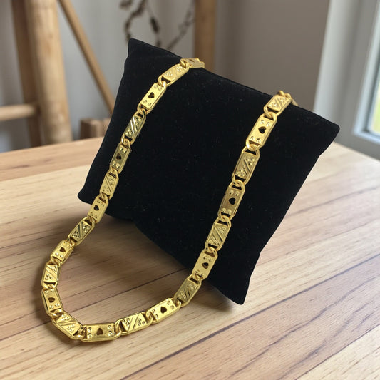 ALPHA GOLD NAWABI 20 INCH MEN’S CHAIN