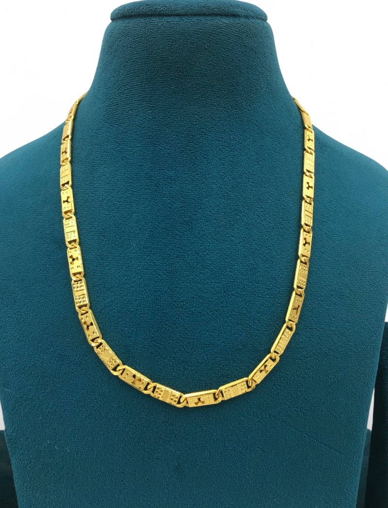 ROYAL MATRIX NAWABI GOLD NAWABI 20 INCH MEN’S CHAIN