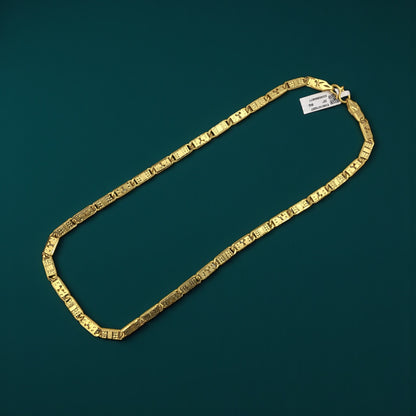 ROYAL MATRIX NAWABI GOLD NAWABI 20 INCH MEN’S CHAIN