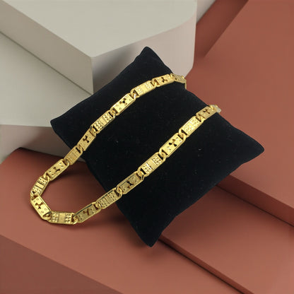 ROYAL MATRIX NAWABI GOLD NAWABI 20 INCH MEN’S CHAIN