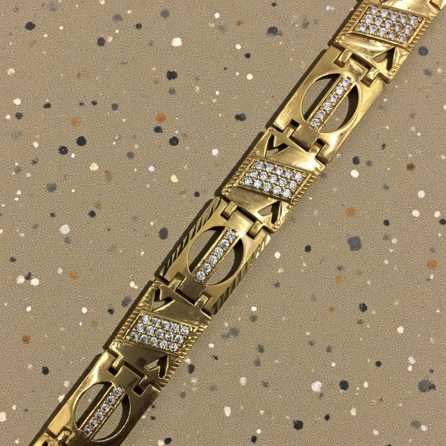 AUREX GRID DIAMOND BRACELET