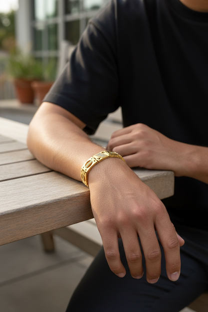 AUREX GRID DIAMOND BRACELET