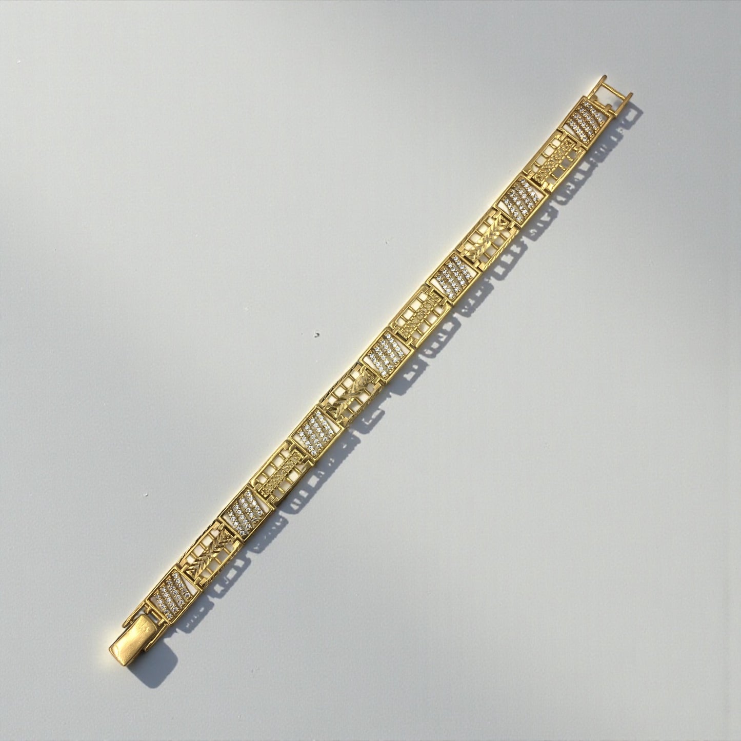 AUREX GRID DIAMOND BRACELET