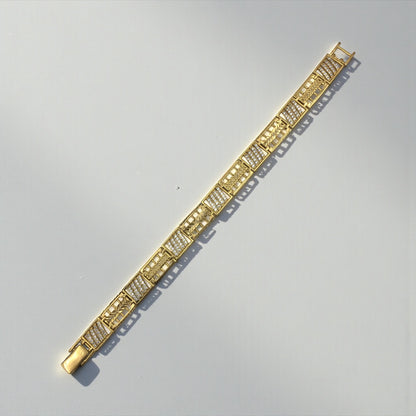 AUREX GRID DIAMOND BRACELET