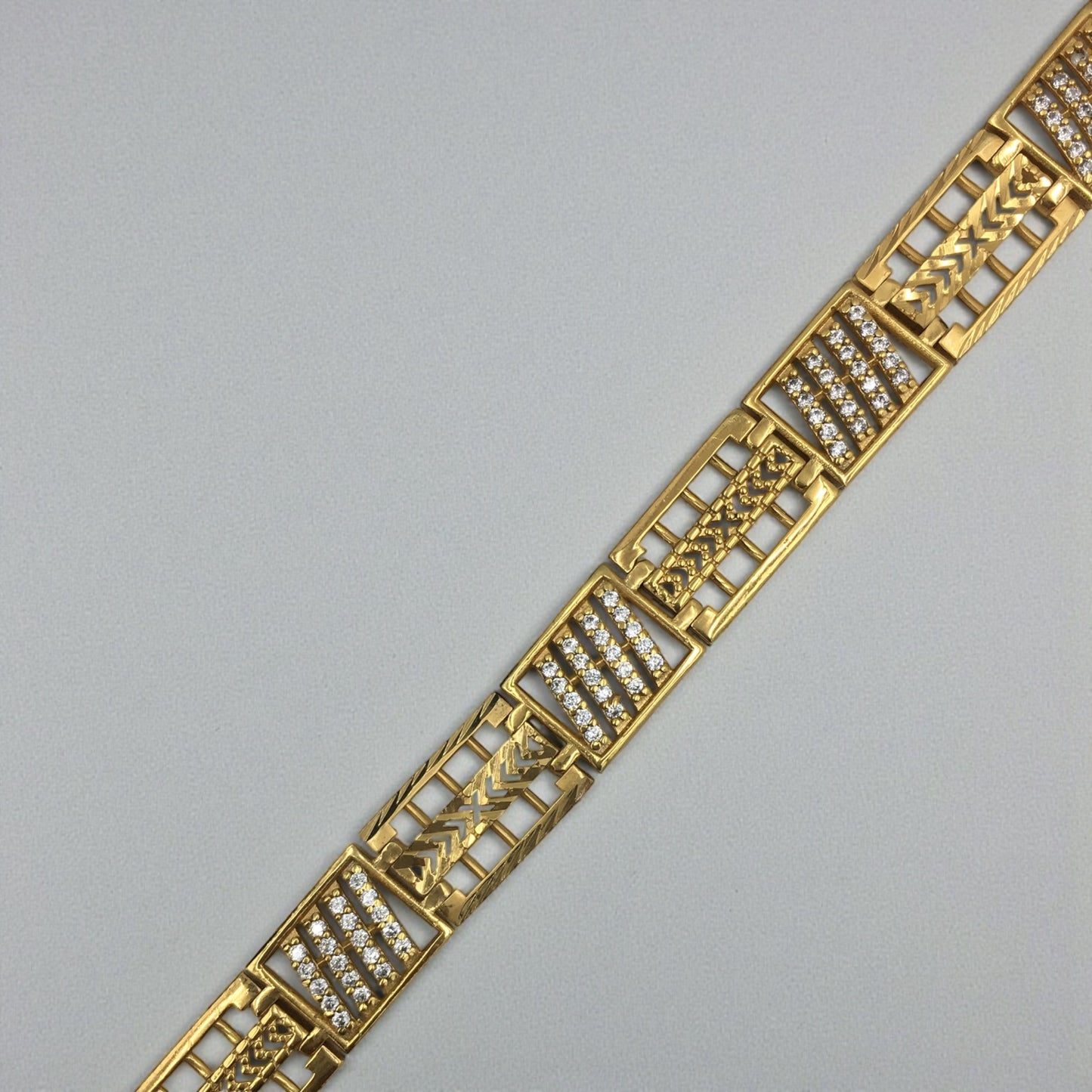 AUREX GRID DIAMOND BRACELET