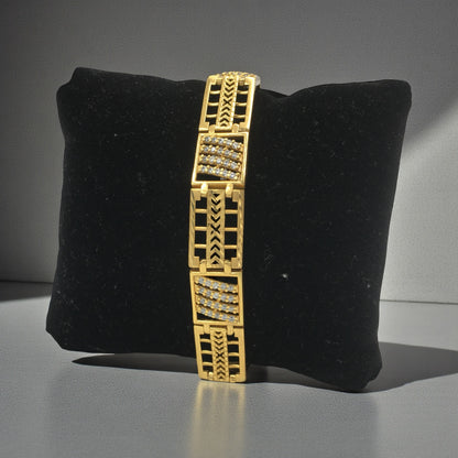 AUREX GRID DIAMOND BRACELET