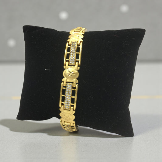 VANGUARD CREST DIAMOND BRACELET