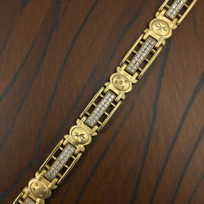 VANGUARD CREST DIAMOND BRACELET