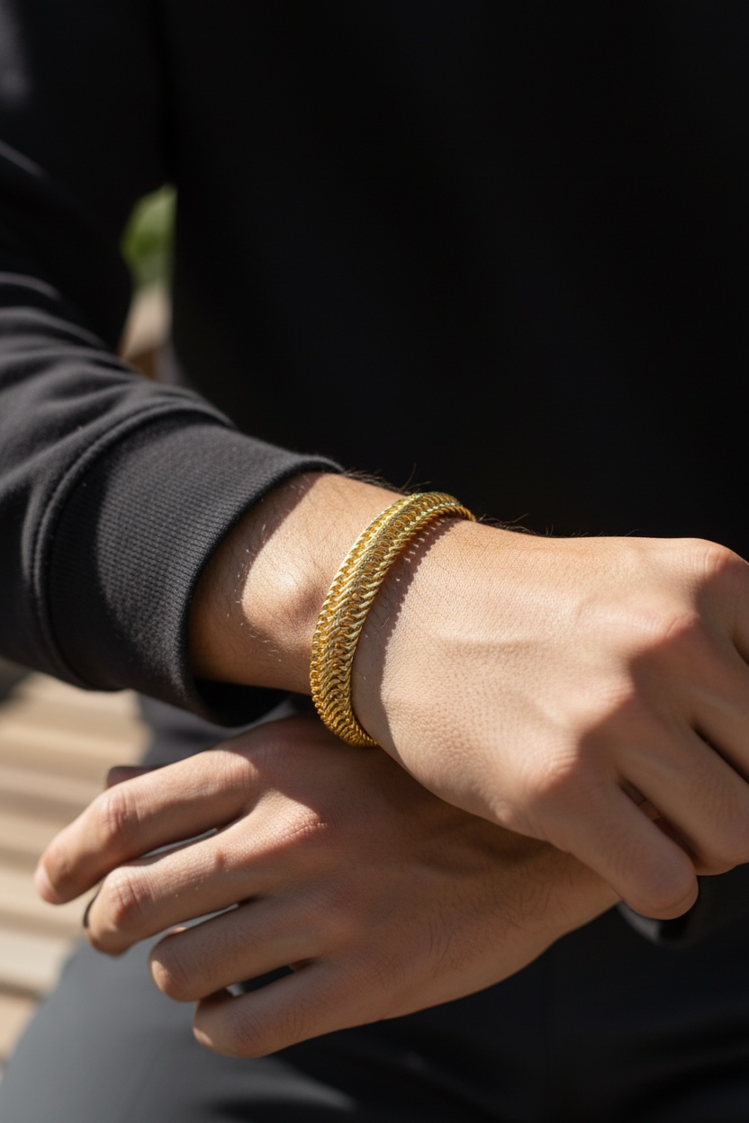 IMPERIAL WEAVE GOLD BRACELET