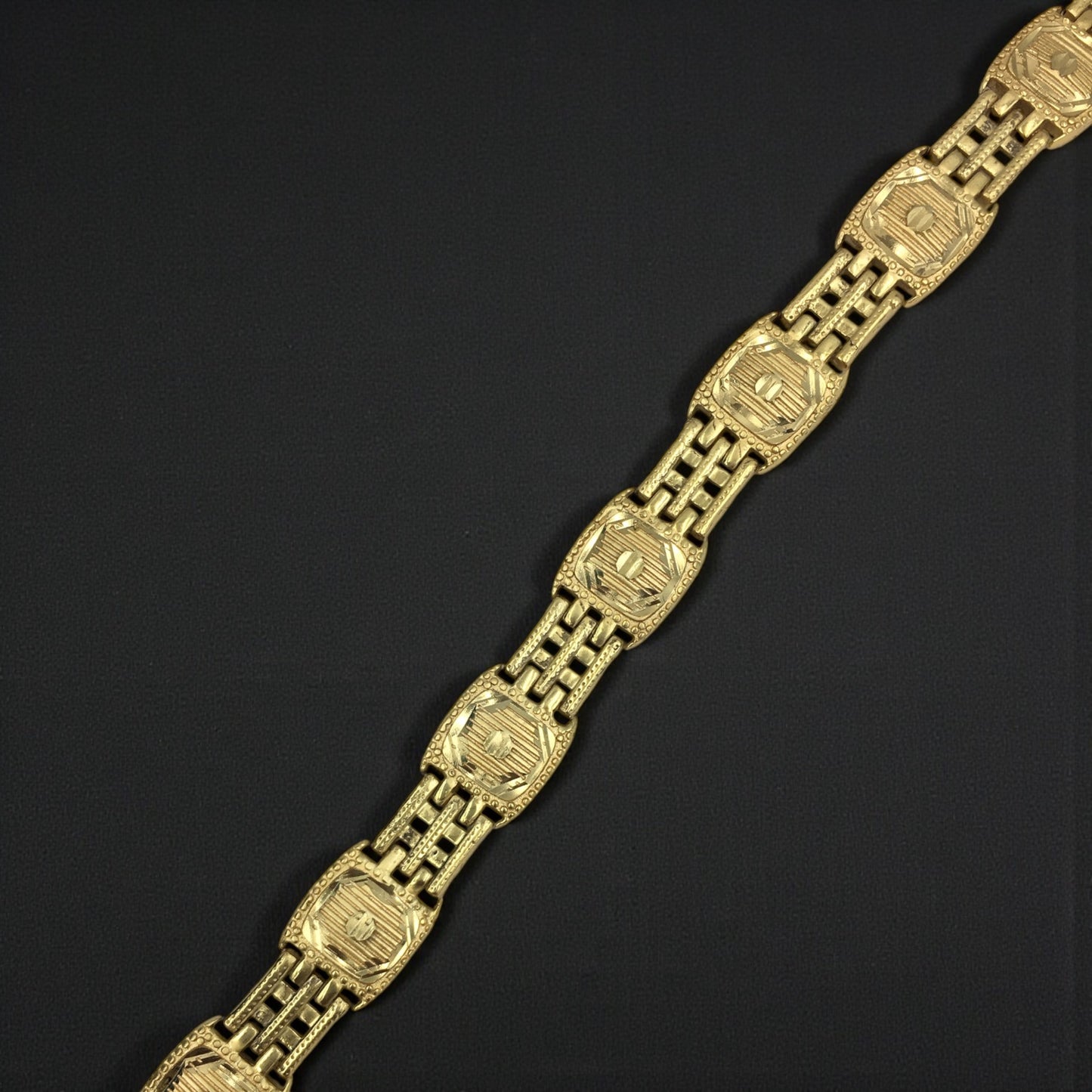 COMMAND LINK GOLD MEN'S BRACELET