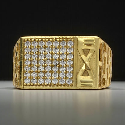REGAL AXIS DIAMOND MEN'S RING