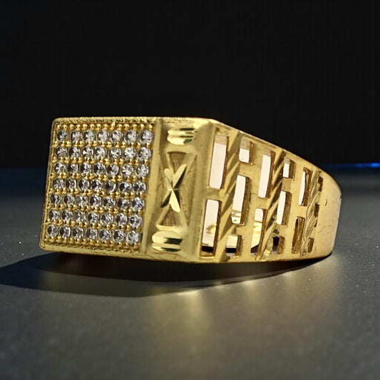 REGAL AXIS DIAMOND MEN'S RING
