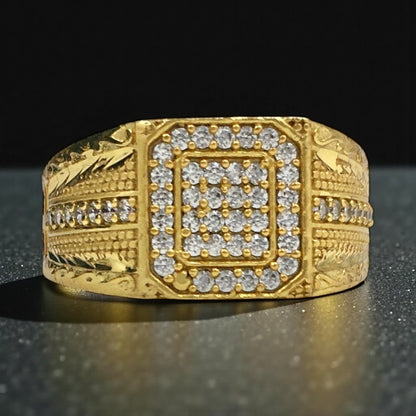 IMPERIAL SQUARE CROWN RING