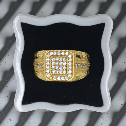 IMPERIAL SQUARE CROWN RING