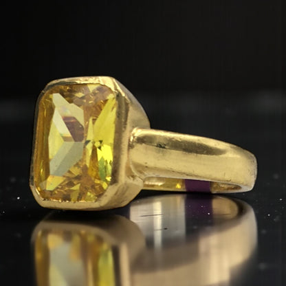 SOLAR CREST DIAMOND MEN'S RING