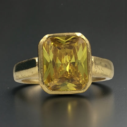 SOLAR CREST DIAMOND MEN'S RING