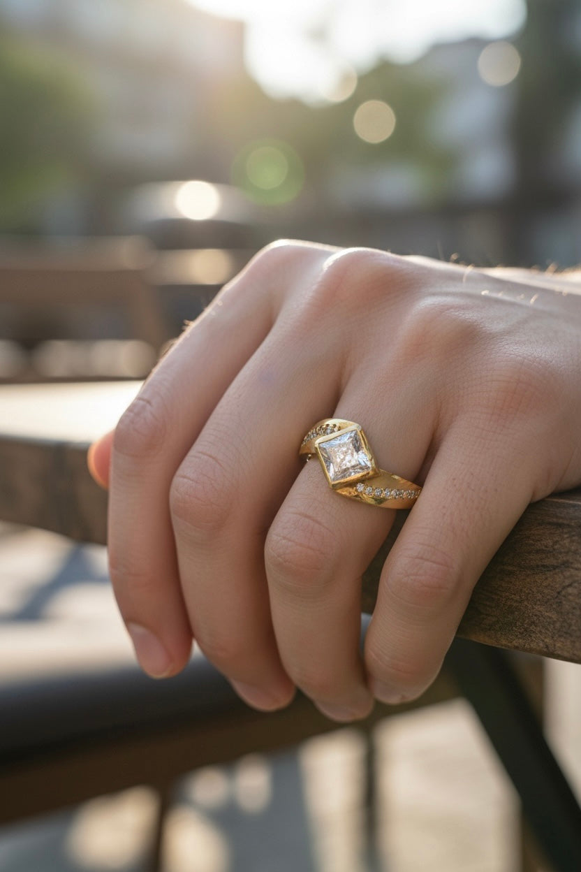 ROYAL PRISM MEN'S RING