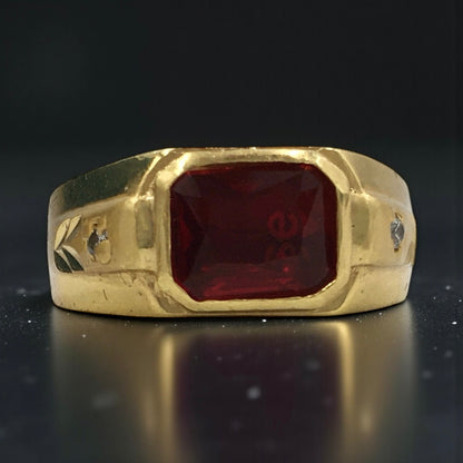 CRIMSON AUTHORITY MEN'S RING