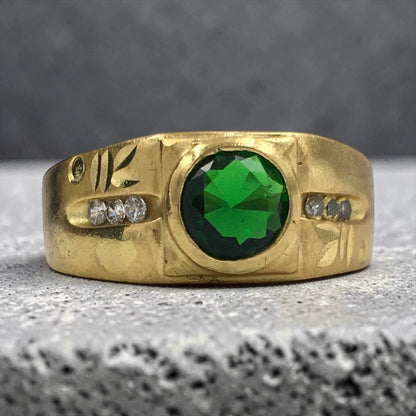 VERDANT SIGNET MEN'S RING