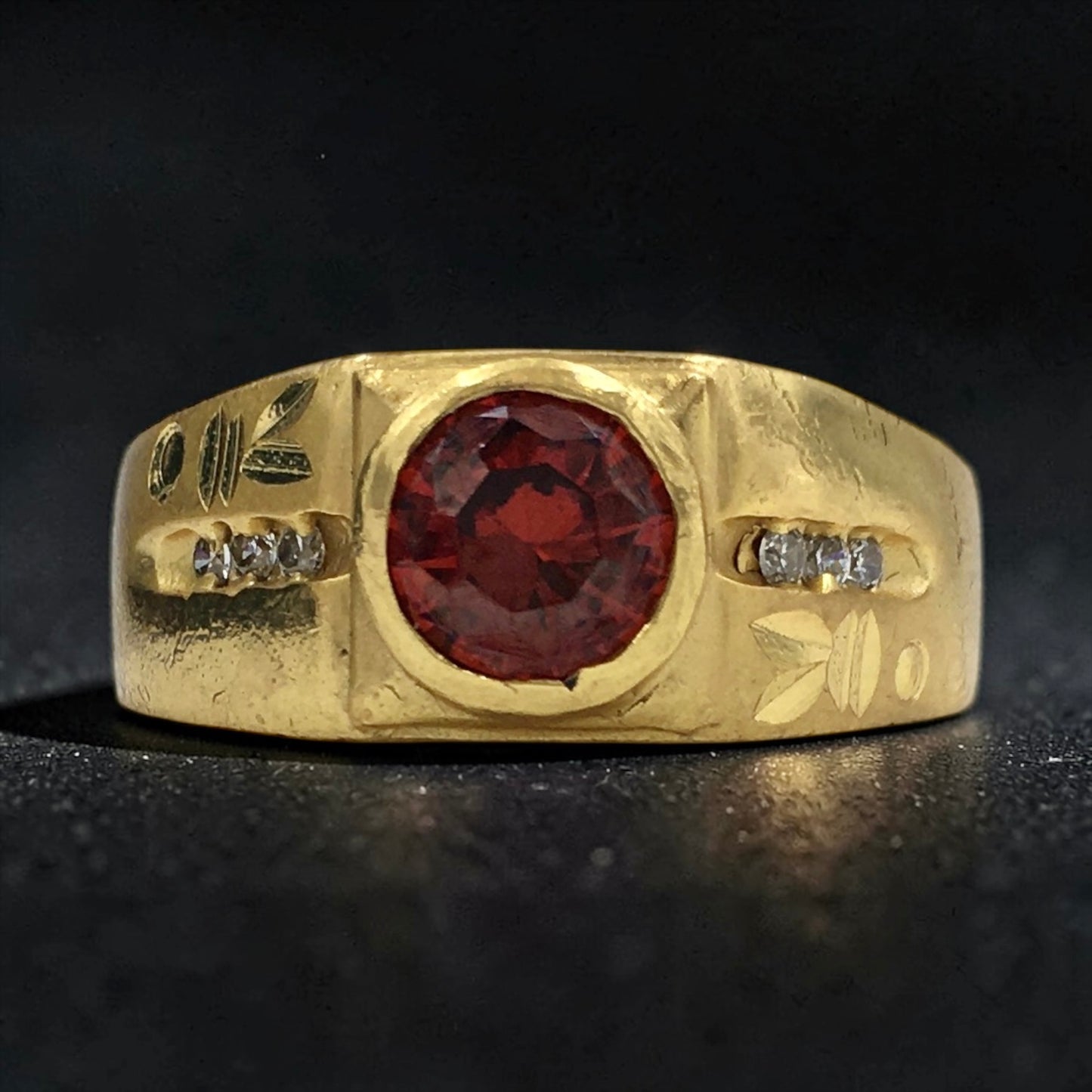 SCARLET COMMAND MEN'S RING