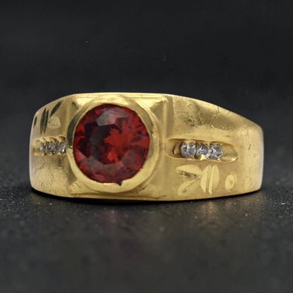 SCARLET COMMAND MEN'S RING