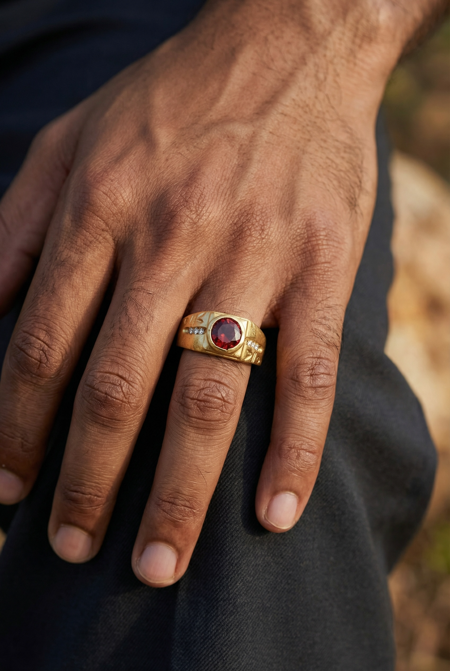 SCARLET COMMAND MEN'S RING