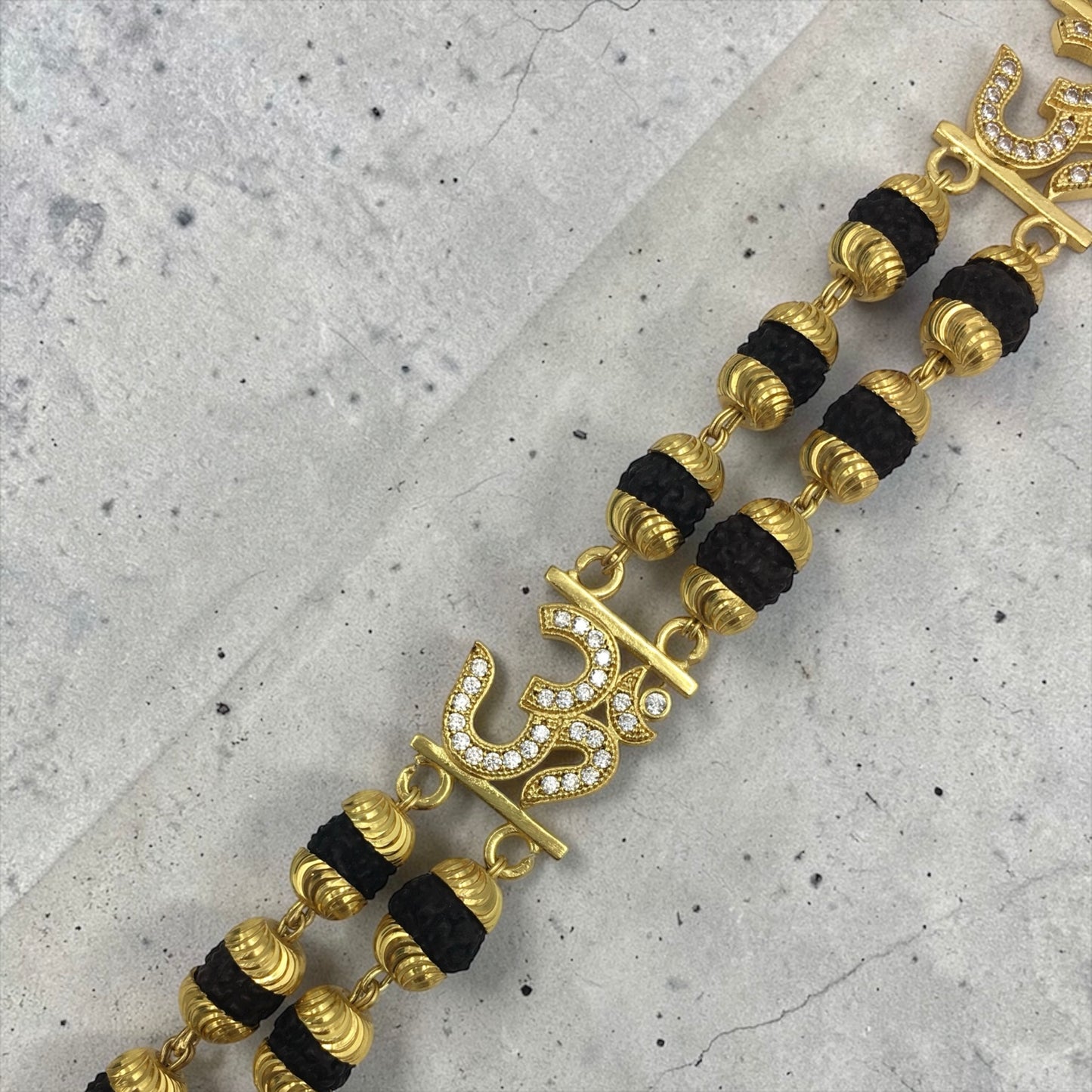 TRINITY RUDRA BRACELET (DOUBLE LINE)