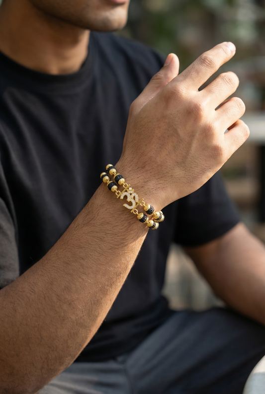 TRINITY RUDRA BRACELET (DOUBLE LINE)