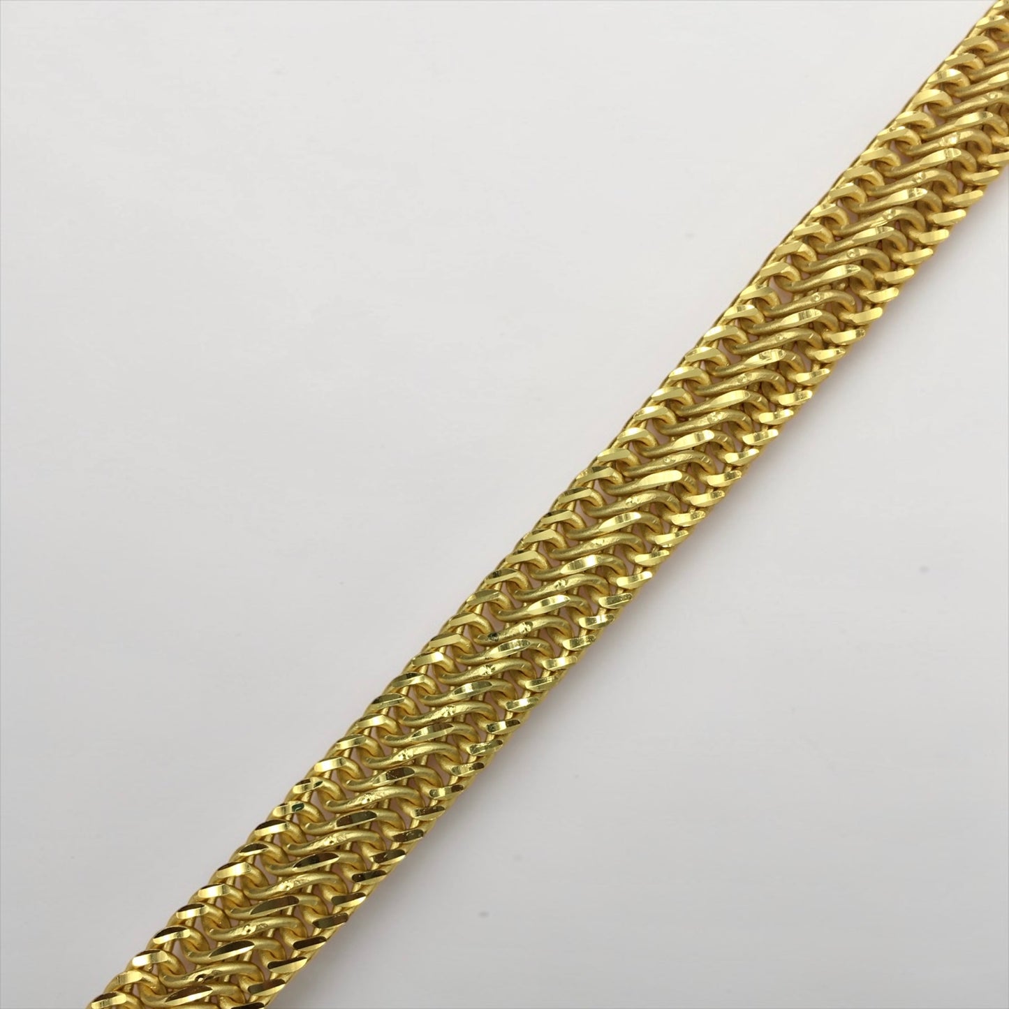 SOVEREIGN PRESTIGE BAND MICRO GOLD PLATED BRACELET FOR MEN | PREMIUM BRASS MEN'S BRACELET