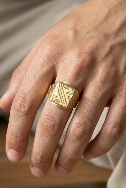 LUNAR EMPEROR MEN'S RING