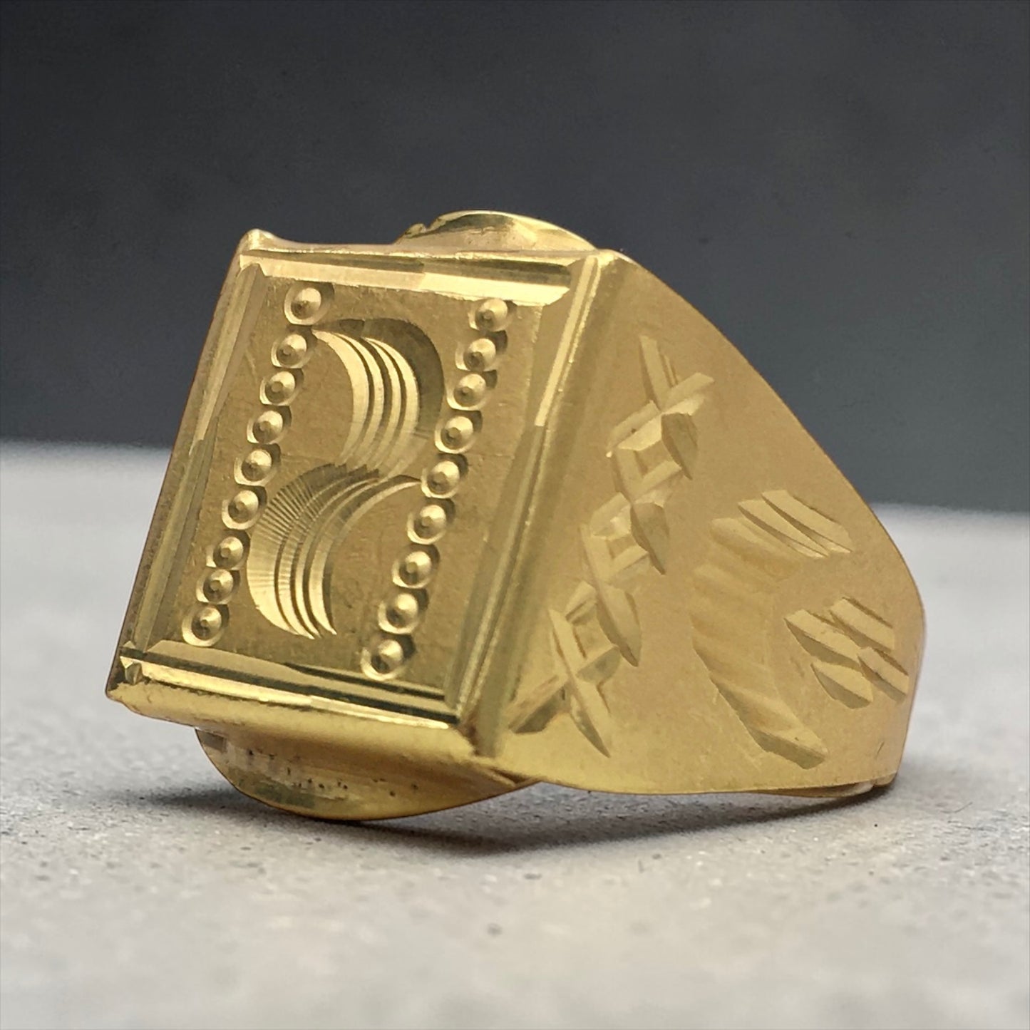 DUAL AXIS MEN'S RING