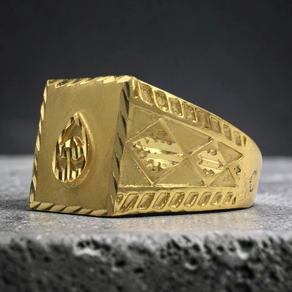 ACE SIGNET MEN'S RING