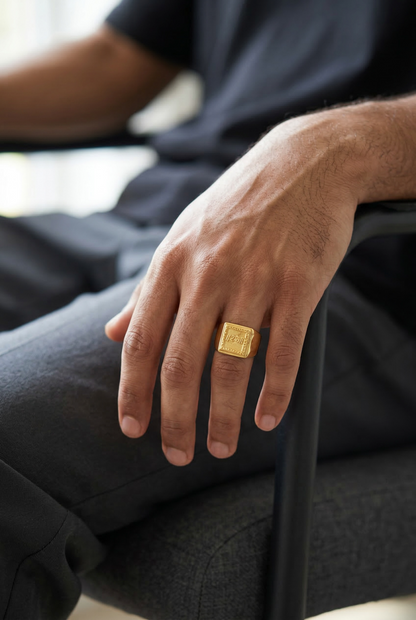 JAI SHREE RAM MEN'S RING