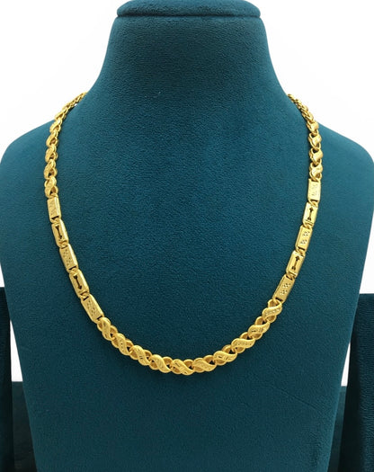 ROYAL FUSION GOLD 20 INCH MEN’S CHAIN