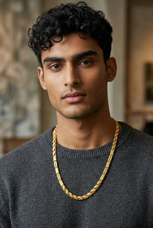 ROYAL FUSION GOLD 20 INCH MEN’S CHAIN