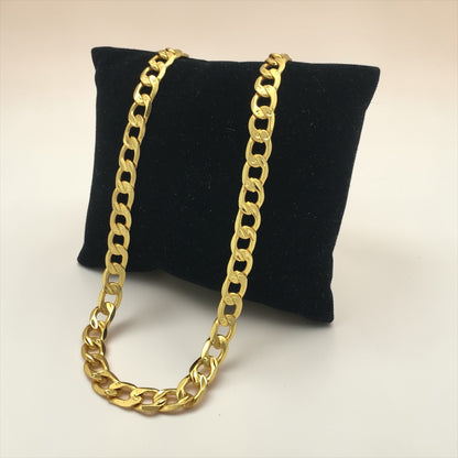 CLASSIC CUBAN GOLD 24 INCH MEN’S CHAIN