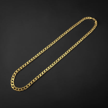 CLASSIC CUBAN GOLD 24 INCH MEN’S CHAIN