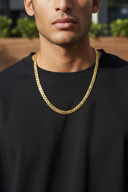 AURMEN IMPERIAL CUBAN GOLD MEN’S CHAIN