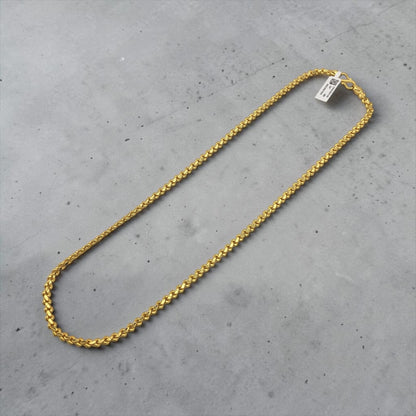 PREMIUM ROPE BRAID GOLD FINISH MEN’S CHAIN